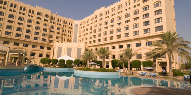 Hotel with a pool